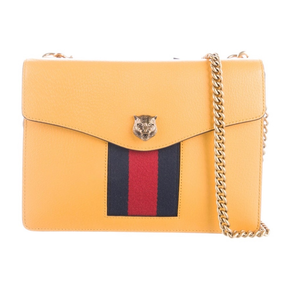 Gucci Animalier Yellow Shoulder Bag - Picture 12 of 15